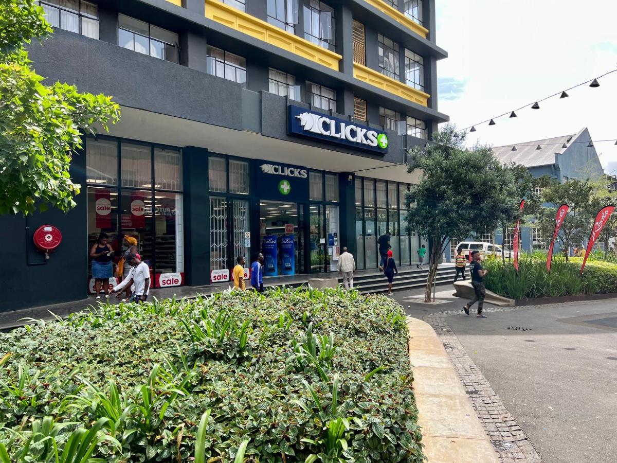 City Living Apartment 119 - Washer, 4K Tv, Fast Wifi, & Sunny Balcony Johannesburg Exteriör bild